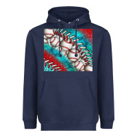 Navy baseball and gemstone tumbler Heavyweight Hoodie - BundleAndBundleShop