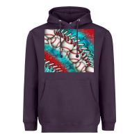 Plum baseball and gemstone tumbler Heavyweight Hoodie - BundleAndBundleShop
