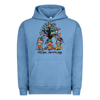 Pigment Pebble Blue autism awarenes Urban Hoodie - SublimationCraftShop