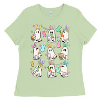 Matcha bunny ghost Ladies Tee - MaliasSmallBusiness