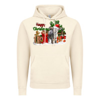 Vintage Artic happy christmas southdown baby sheep Vintage Hoodie - LillyAllenDesigns