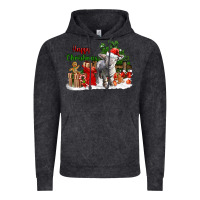 Vintage Black happy christmas southdown baby sheep Vintage Hoodie - LillyAllenDesigns