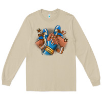 Mushroom Football afro girl sneakers Long Sleeve Tee - RanaPortraitStore