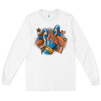 White Football afro girl sneakers Long Sleeve Tee - RanaPortraitStore
