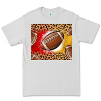 Dove Grey team color red and gold football Premium Tee - MaliasSmallBusiness
