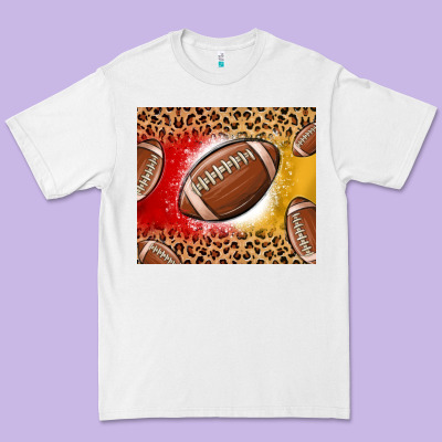 Team Color Red And Gold Football Premium Tee Designed By Maliassmallbusiness