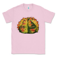 Bubblegum Pink Gymnocalycium Variegated Cactus Classic Tee - LillyAllenDesigns