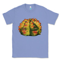 Colony Blue Gymnocalycium Variegated Cactus Classic Tee - LillyAllenDesigns