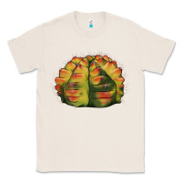 Natural Gymnocalycium Variegated Cactus Classic Tee - LillyAllenDesigns