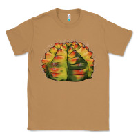Toasted Coconut Gymnocalycium Variegated Cactus Classic Tee - LillyAllenDesigns
