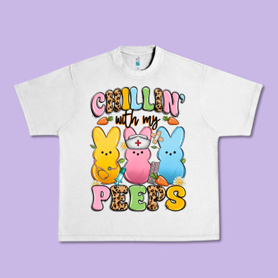 Chillin' With My Peeps Nurse Urban Heavy Tee Designed By Artiststas