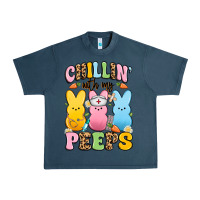 Midnight Navy chillin' with my peeps nurse Urban Heavy Tee - Artiststas