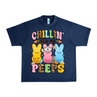 Navy chillin' with my peeps nurse Urban Heavy Tee - Artiststas