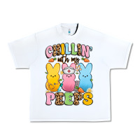 White chillin' with my peeps nurse Urban Heavy Tee - Artiststas