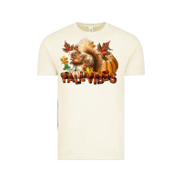 Vintage Arctic Fall Vibes Squirrel Vintage Tee - LillyAllenDesigns