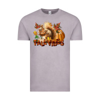 Vintage Zinc Fall Vibes Squirrel Vintage Tee - LillyAllenDesigns