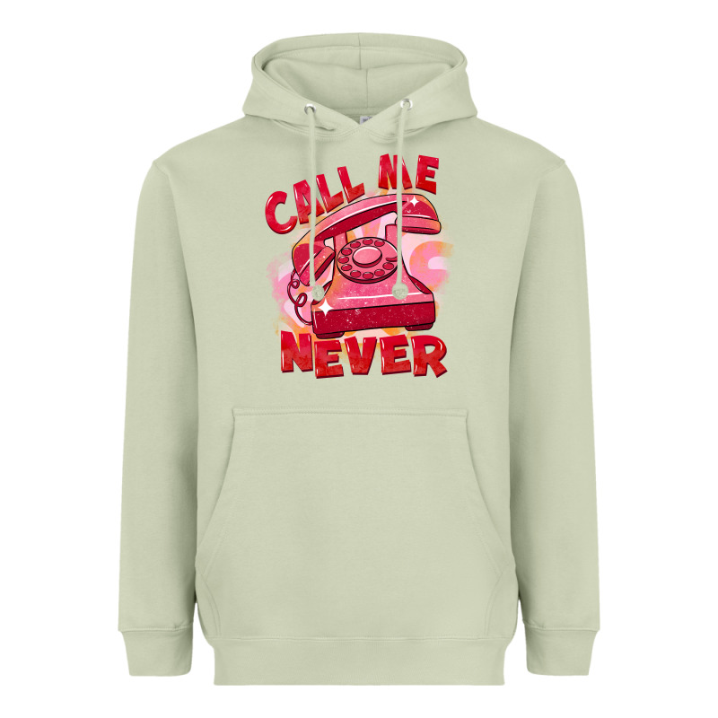 Call Me Never Heavyweight Hoodie by FaDigitalArtStudio | Teevron