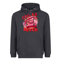 Smoke call me never Heavyweight Hoodie - FaDigitalArtStudio