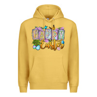 Antique Gold Happy Easter Premium Hoodie - OliviaCreatesArt