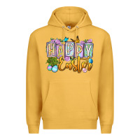 Mustard Happy Easter Premium Hoodie - OliviaCreatesArt