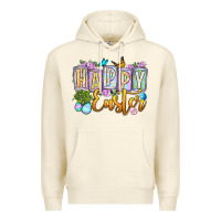 Sandshell Happy Easter Premium Hoodie - OliviaCreatesArt