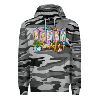 Slate Camo Happy Easter Premium Hoodie - OliviaCreatesArt