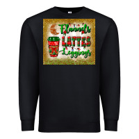 Black flannels lattes leggings tumbler Premium Sweatshirt - BundleAndBundleShop