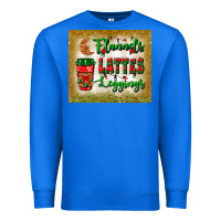 True Royal flannels lattes leggings tumbler Premium Sweatshirt - BundleAndBundleShop