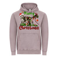 Vintage Zinc maine coon cat merry christmas Vintage Hoodie - LillyAllenDesigns