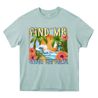 Arona find me under the palms Heavy Core Tee - MaliasSmallBusiness