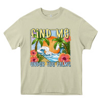 Mossy find me under the palms Heavy Core Tee - MaliasSmallBusiness