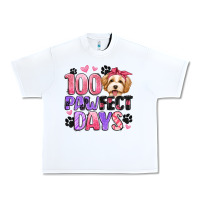 White 100 pawfect days Urban Heavy Tee - Artiststas