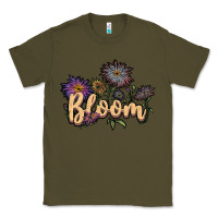 Army Green bloom Classic Tee - JahusDesignShop