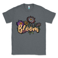 Charcoal Heather bloom Classic Tee - JahusDesignShop