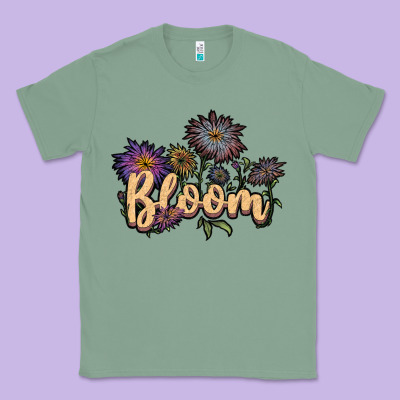 Bloom Classic Tee Designed By Jahusdesignshop
