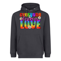 Smoke Everyone Deserves Love Pride Lgbtq Heavyweight Hoodie - BundleAndBundleShop