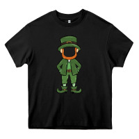 Black leprechaun boy faceless Heavy Core Tee - MaliasSmallBusiness