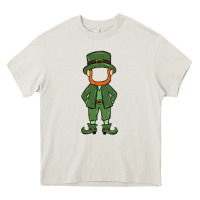 Cream leprechaun boy faceless Heavy Core Tee - MaliasSmallBusiness