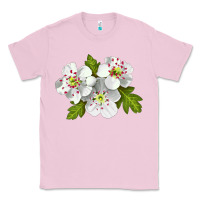 Bubblegum Pink Hawthorn Flower Classic Tee - LillyAllenDesigns