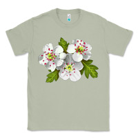Matcha Hawthorn Flower Classic Tee - LillyAllenDesigns