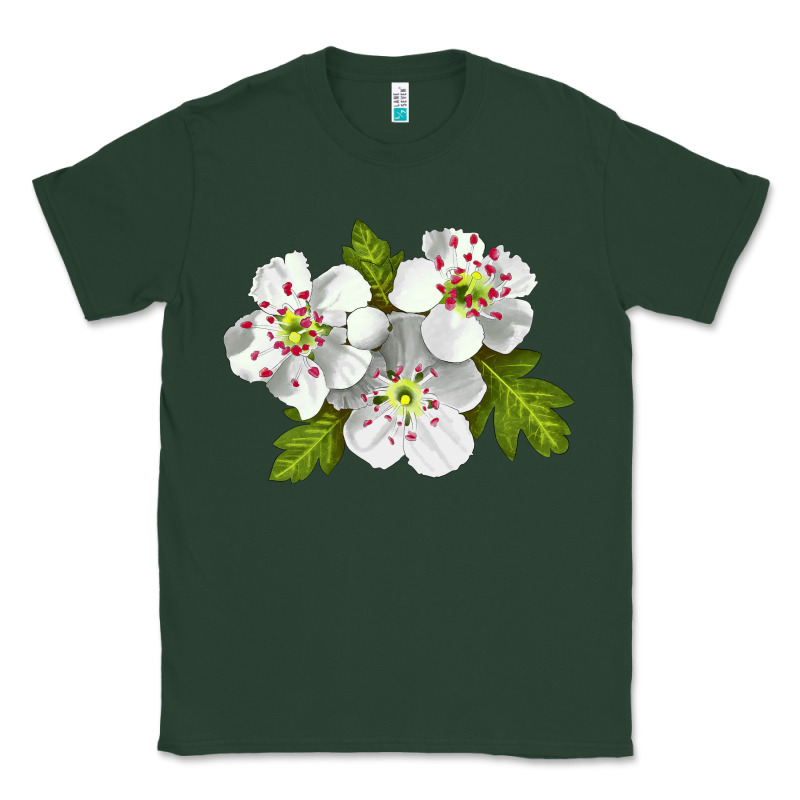 Hawthorn Flower Classic Tee by LillyAllenDesigns | Teevron