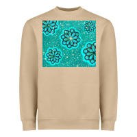 Mushroom glitter turquoise Heavyweight Sweatshirt - TumblerDesignByShophia