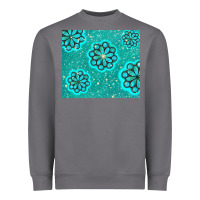 Storm glitter turquoise Heavyweight Sweatshirt - TumblerDesignByShophia