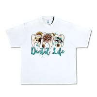 White dental life Urban Heavy Tee - JahusDesignShop