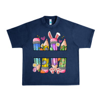 Navy easter teacher pencils Urban Heavy Tee - Artiststas