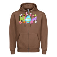 Chestnut Easter mom Zipper Hoodie - OliviaCreatesArt