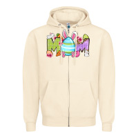 Sandshell Easter mom Zipper Hoodie - OliviaCreatesArt