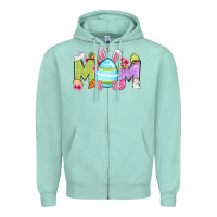 Seafoam Easter mom Zipper Hoodie - OliviaCreatesArt