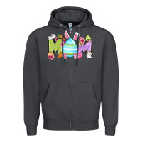 Smoke Easter mom Zipper Hoodie - OliviaCreatesArt
