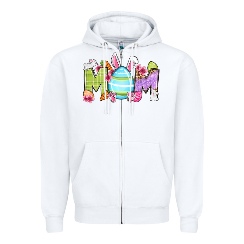 Easter Mom Zipper Hoodie by OliviaCreatesArt | Teevron